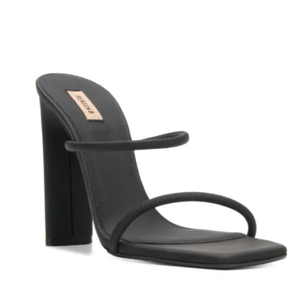 Yeezy black sandals